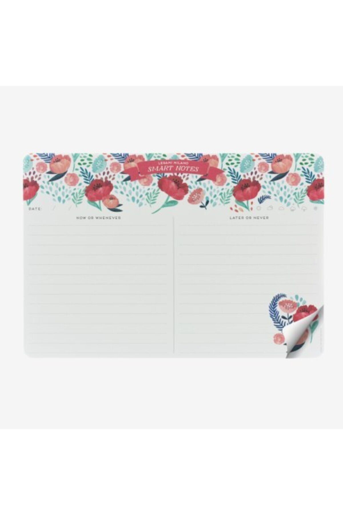 Smart Notes Masaüzeri Planlayici Çiçek