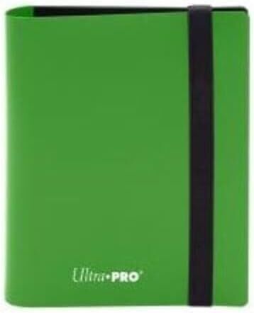 Ultra Pro Pro Eclipse Binder 2 Cepli 80 Kart Kapasiteli Albüm Lime Green