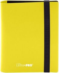 Ultra Pro Pro Eclipse Binder 2 Cepli 80 Kart Kapasiteli Albüm Lemon Yellow