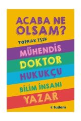 Acaba Ne Olsam Mühendis Doktor Hukukçu Bilim İnsanı Yazar