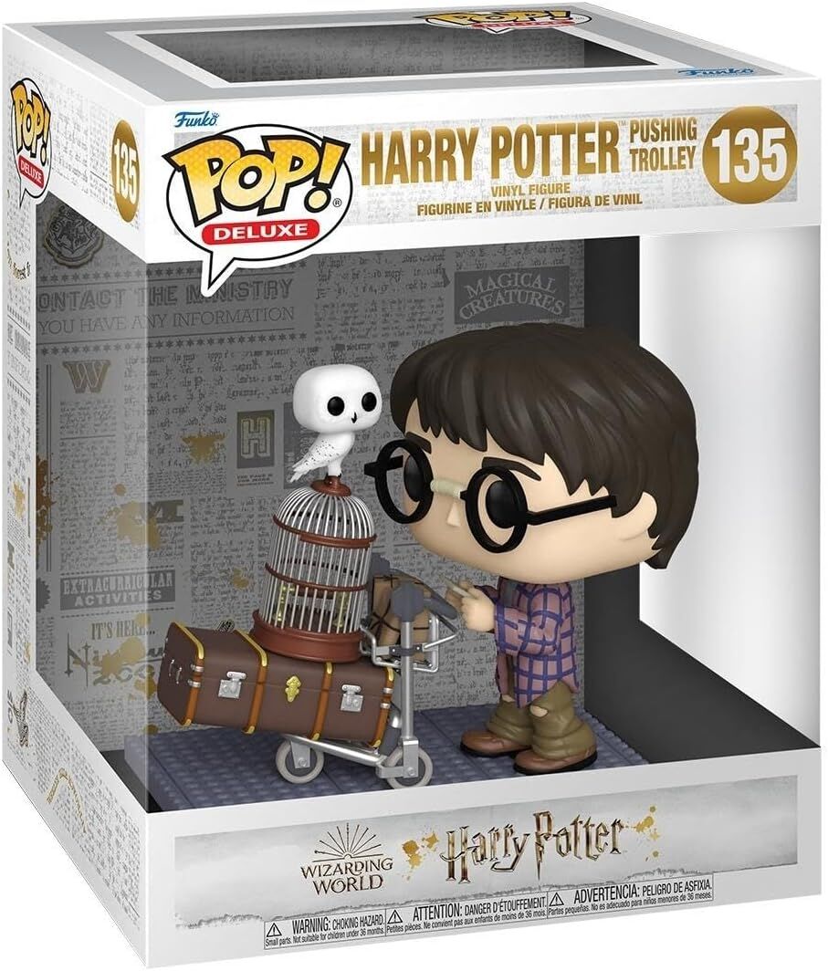 Funko Pop Deluxe: Harry Potter - Harry Potter Pushing Trolley