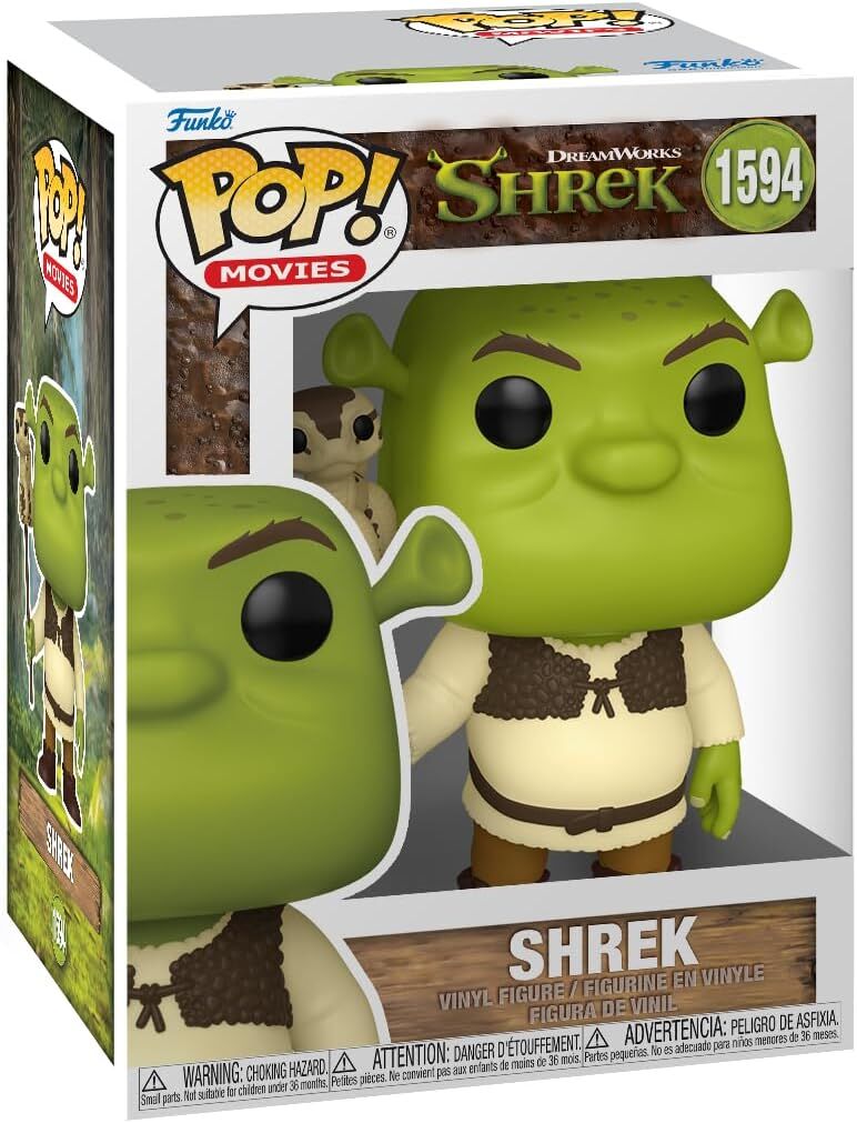 Funko Pop Shrek Movies 30th Anniversary Shrek W/snake