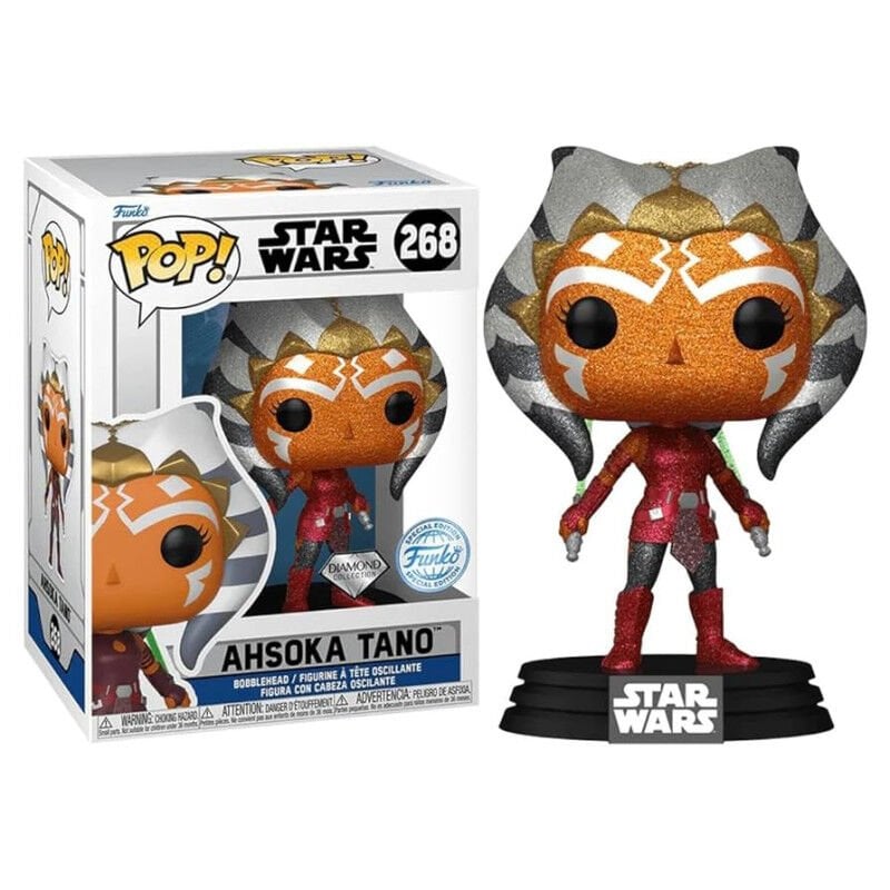 Funko Pop Star Wars Ahsoka Tano Diamond Collection Special Edition No:268