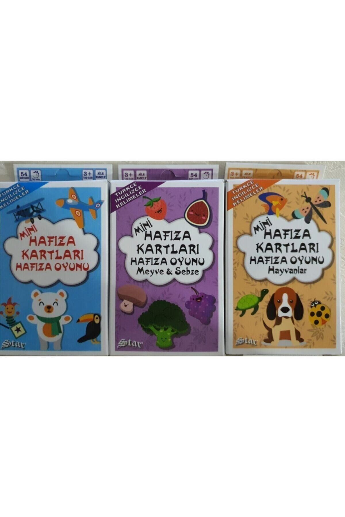 Hafıza Kartları 3 Oyun Tek Fiyat