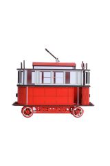 Ahşap Nostaljik Taksim Tramvay 3 Boyutlu Yapboz