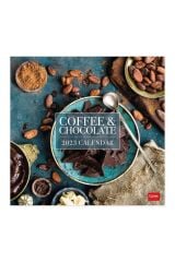 Takvim- Kare Takvim 2023 30x29 Kahve Çikolata