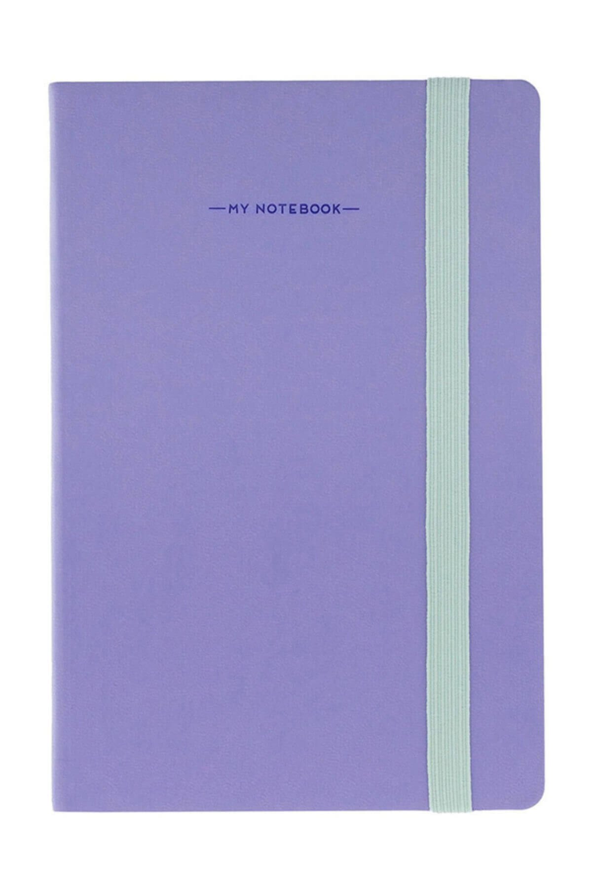 Defter Lg My Notebook Medium Kareli Lila