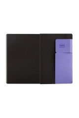 Defter Lg My Notebook Medium Kareli Lila