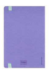 Defter Lg My Notebook Medium Kareli Lila