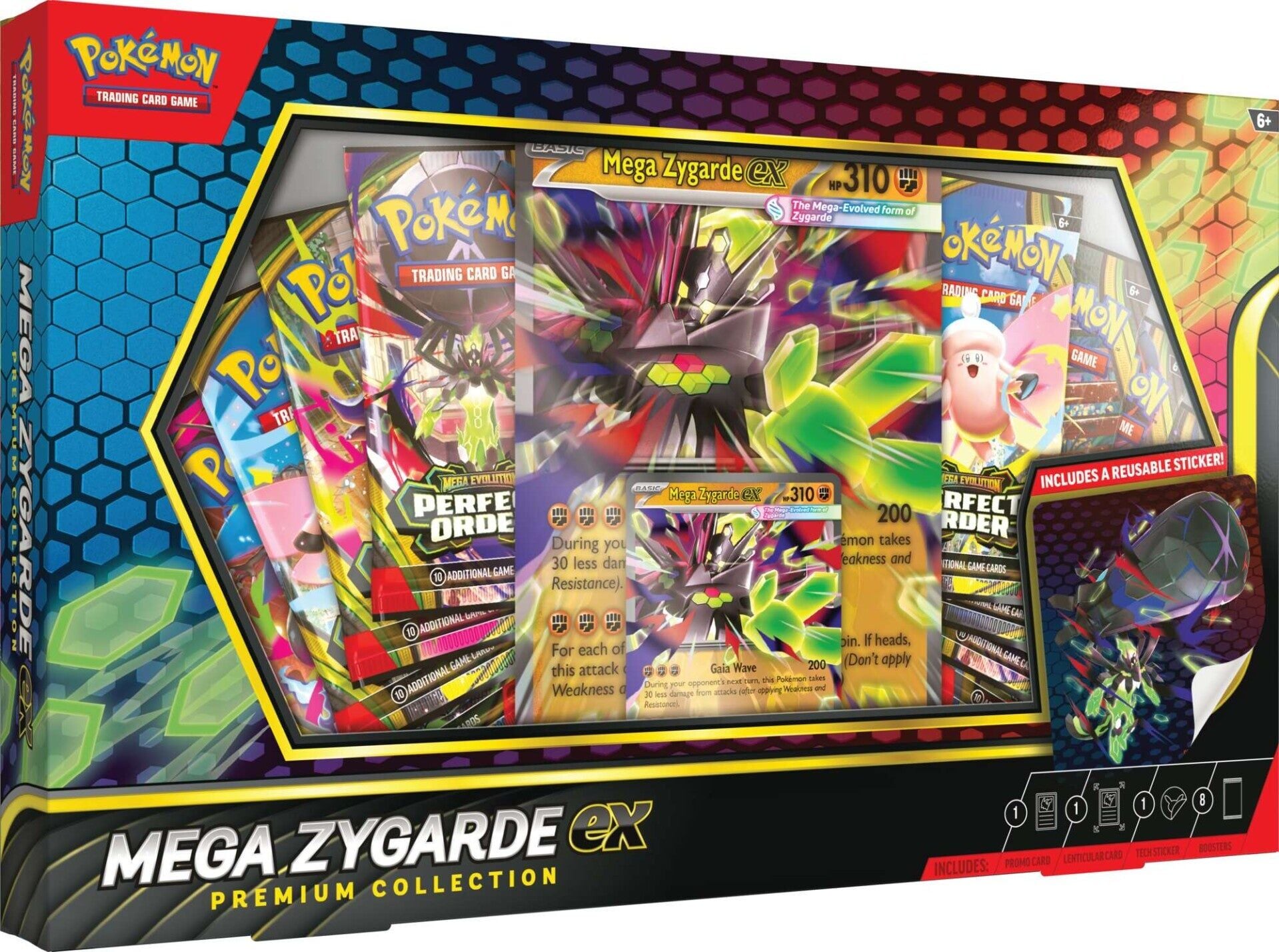 Pokemon Mega Zygarde ex Premium Collection
