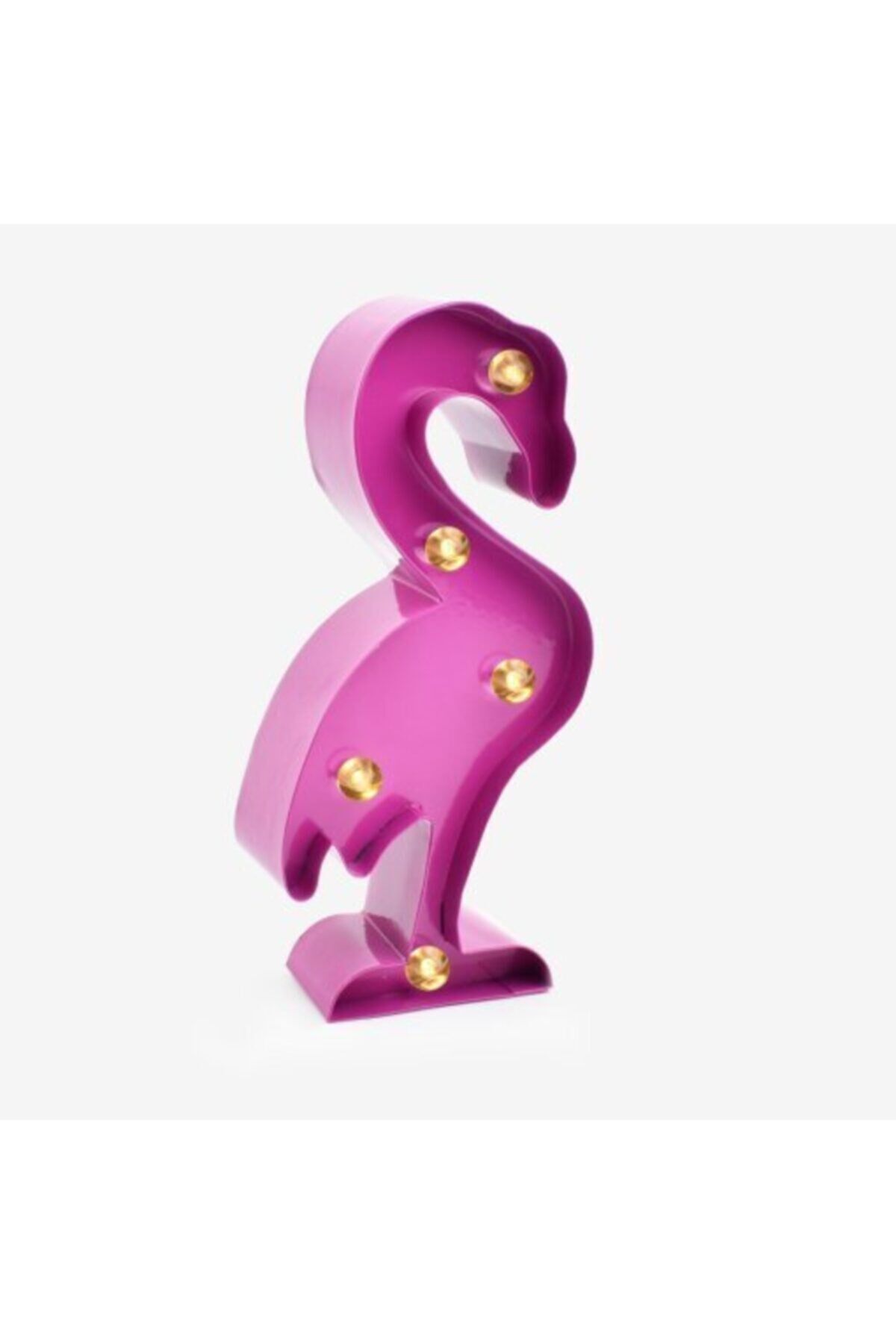 Mini Dekoratif işikli Figür Flamingo