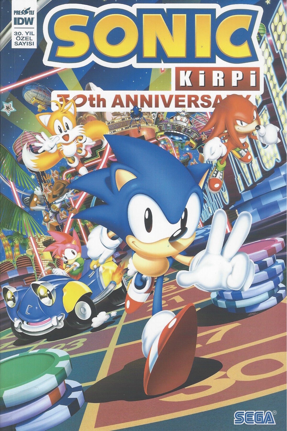 Kirpi Sonic 30. Yıl Özel Sayısı