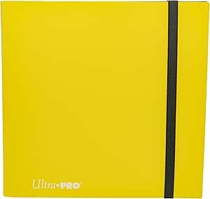 Ultra Pro Pro Eclipse Binder 12 Cepli 480 Kart Kapasiteli Albüm Lemon Yellow