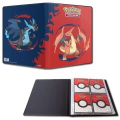 Mega Charizard X And Y 4-Pocket Portfolio For Pokémon