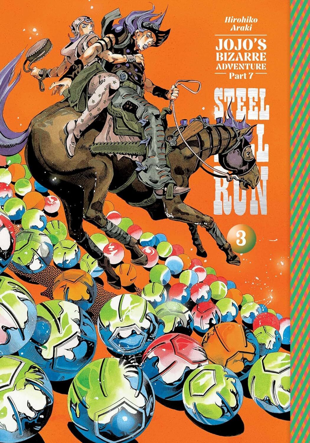 Jojo's Bizarre Adventure: Part 7--Steel Ball Run, Vol. 3