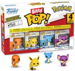 Funko Bitty Pop Pokemon- Charmander 4Lü Paket
