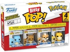 Funko Bitty POP: Pokemon- Squirtle 4'lü Paket