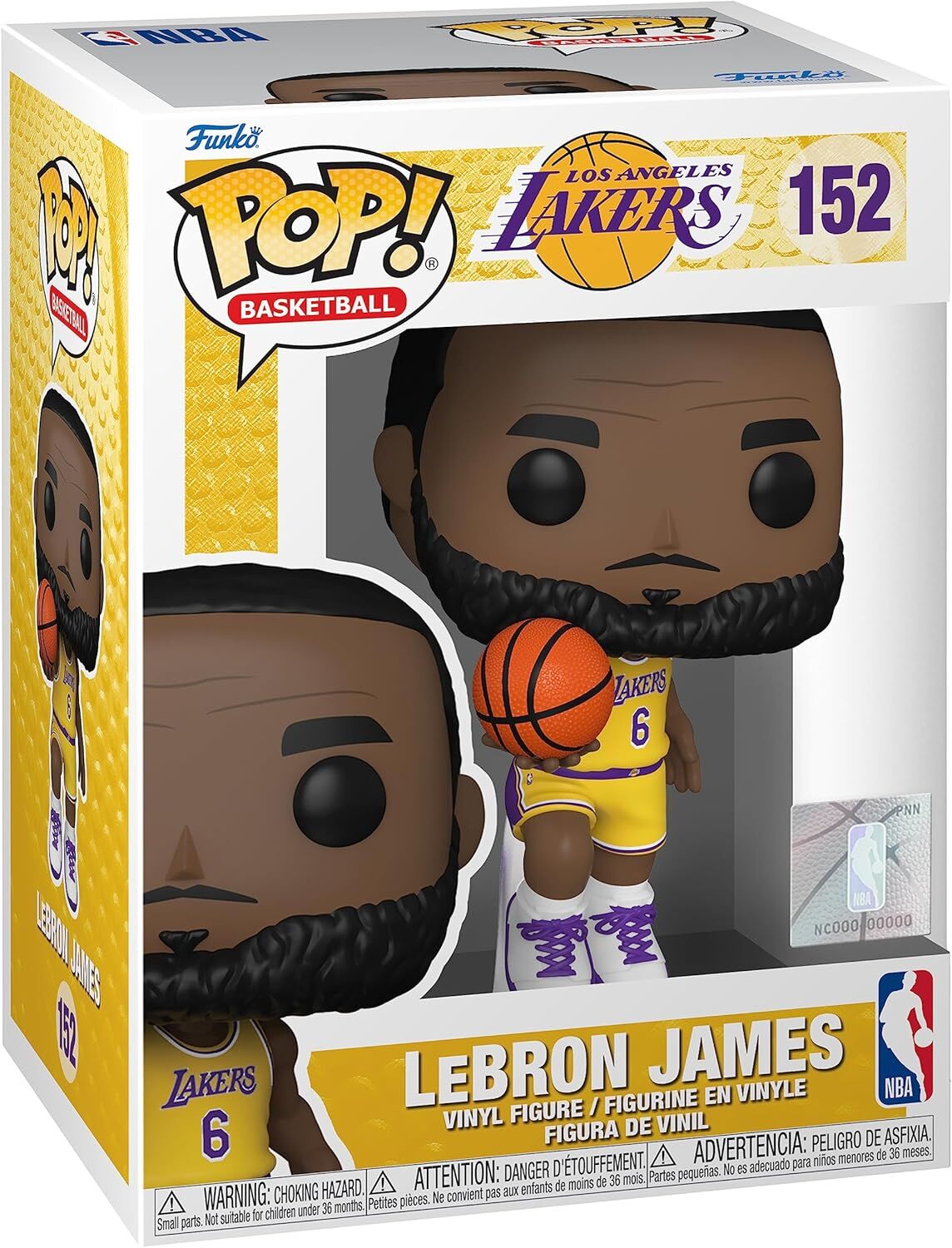 Funko POP NBA: Lakers- LeBron James