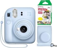 Instax Mini 12 Bundle Box Anlık Fotoğraf Makinesi Pastel Mavi