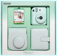 Instax Mini 12 Bundle Box Anlık Fotoğraf Makinesi Nane Yeşili
