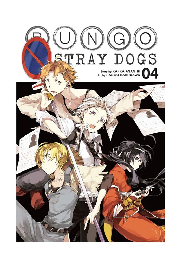 Bungo Stray Dogs 4 -- Japonca manga