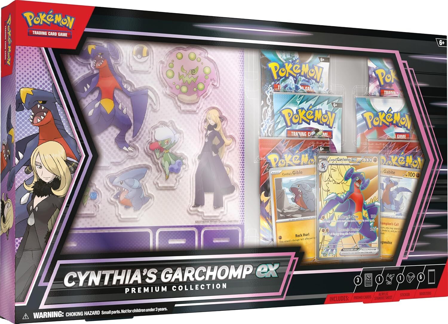 Pokemon Tcg Cynthia's Garchomp ex Premium Collection Box