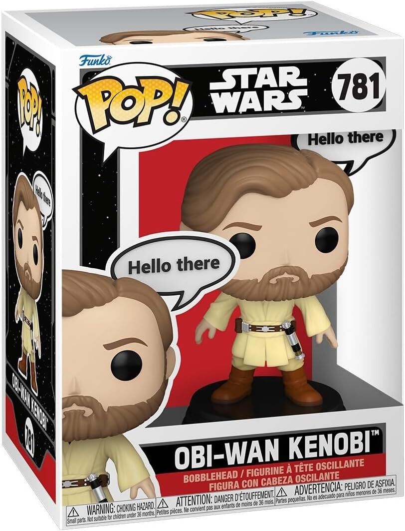 Funko Pop Disney Star Wars Sayings - Obi-Wan Kenobi No:781 Bobble-Head