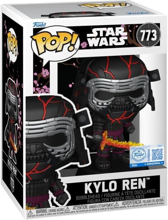 Funko Pop Disney Star Wars - Kylo Ren (special Edition) No:773 Bobble-Head