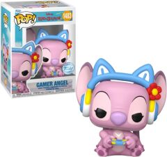 Funko Pop Disney Lilo And Stitch - Gamer Angel (special Edition) No:1483