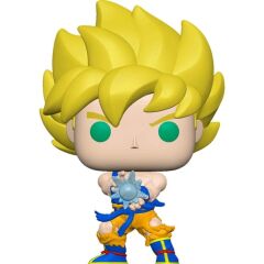 Dragon Ball Z Super Saiyan Goku with Kamehameha Diamond Glitter Special Edition POP Figure (Diamond Edition)