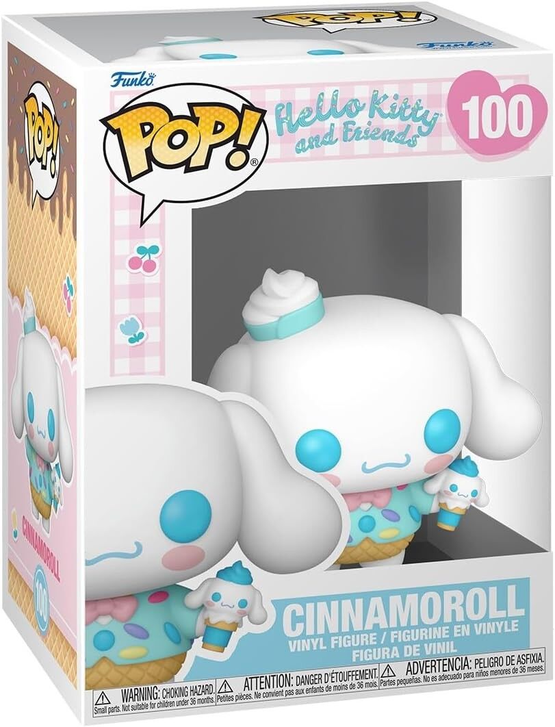 Funko Pop Sanrio Hello Kitty And Friends - Cinnamoroll Ice Cream No:100
