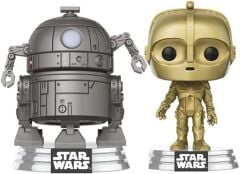 Pop Star Wars Concept - C-3po & R2-d2 Exclusively At Disney 2-pack Bobble-heads