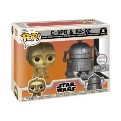 Pop Star Wars Concept - C-3po & R2-d2 Exclusively At Disney 2-pack Bobble-heads