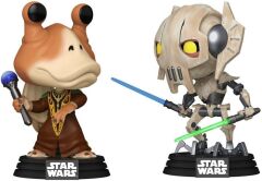 Pop 2-pack Disney Star Wars Clone Wars - Jar Jar Binks Vs General Grievous Gamestop