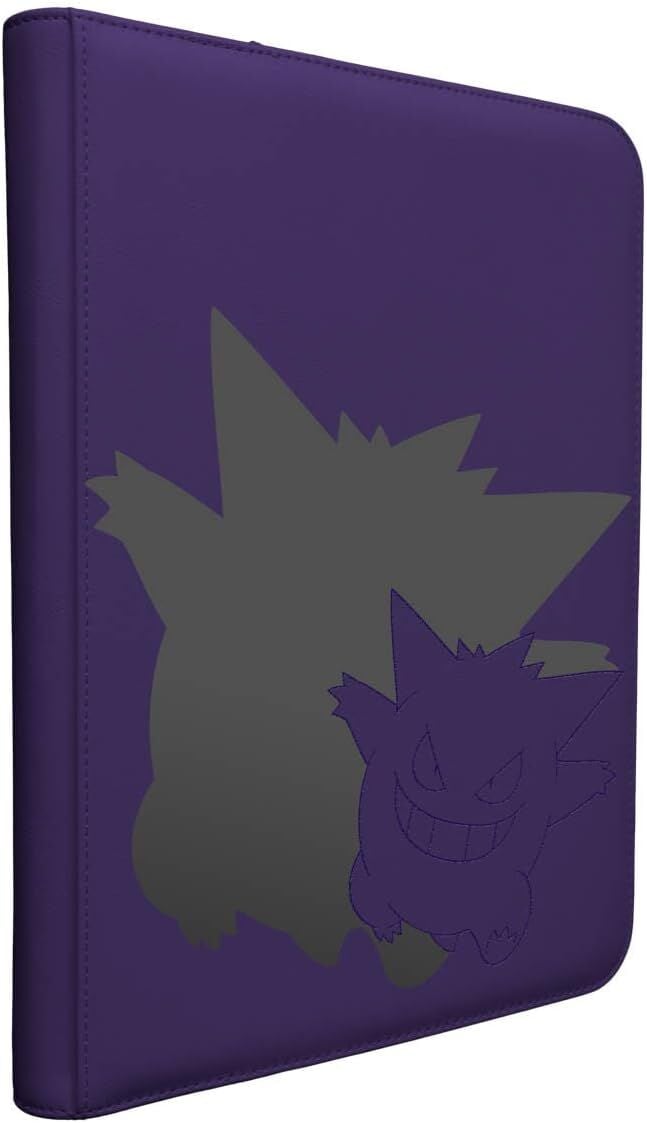 Ultra Pro Elite Series Pokemon Gengar Fermuarlı Pro Binder 9 Cepli 360 Kart Kapasiteli