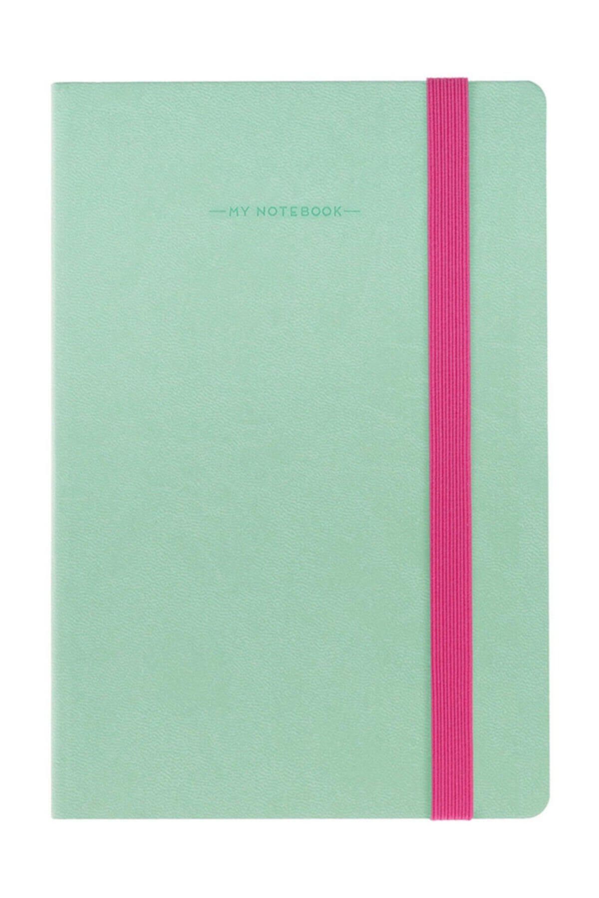 Defter Lg My Notebook Small Kareli Aqua