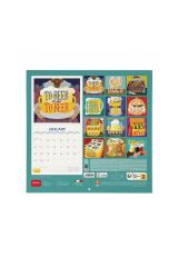 DUVAR TAKVIMI 2024 - LG - 30X29  YIYECEK