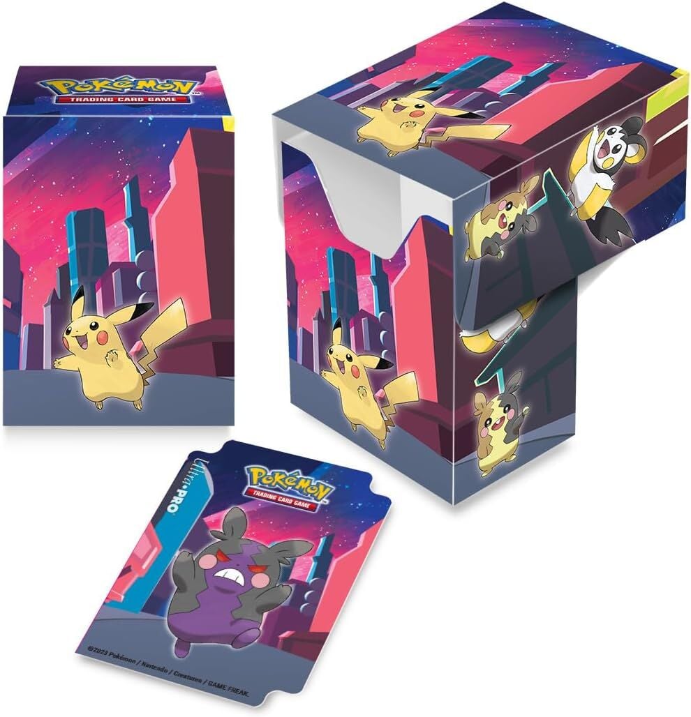 Ultra Pro Gallery Series: Shimmering Skyline Full View Deck Box Pokemon Kart Uyumlu