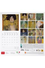Duvar Takvimi 2024 - 30X29 - Gustav Klimt