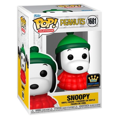 Funko POP Peanuts Snoopy in Puffer Jacket Special Edition