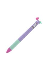 Tükenmez Kalem iki Renkli Light Blue Pink
