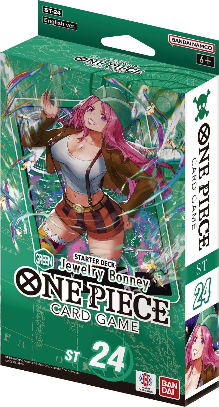 One Piece Trading Card Game St-24green Jewelry Bonney Starter Deck