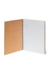 3 Ü 1 Arada Spiralli A4 Defter Çita Desen Karton Kapak