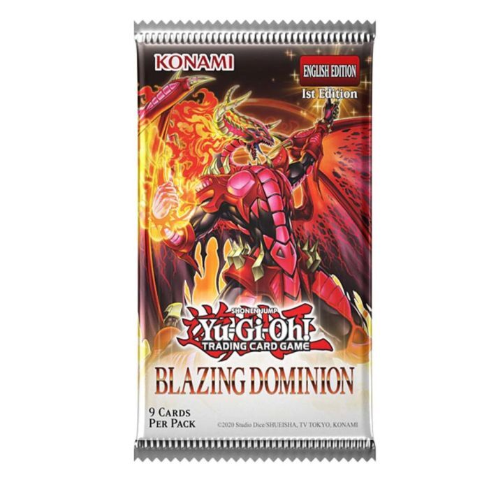 YGO! Blazing Dominion Booster Pack