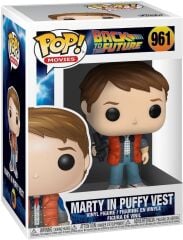 Funko Pop Back To The Future Marty In Puffy Vest Figürü