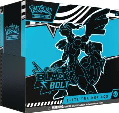 Pokemon  Scarlet & Violet— Black Bolt Elite Trainer Box ETB