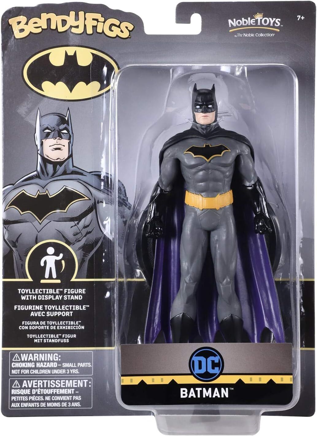 Noble Collection- Bendyfigs Dc Comics Batman Ayaklı Figür