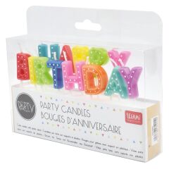 Plastik Tutuculu Kek Mumları