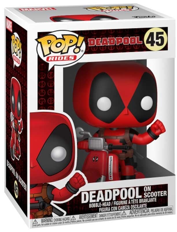 Funko Pop Marvel - Deadpool On Scooter