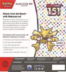 Pokemon TCG Scarlet & Violet 3.5 Pokemon 151 Alakazam Ex